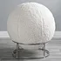 faux fur cover yoga balls